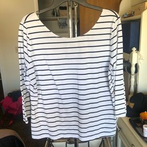 SOLD A New Day Scoop Back Top